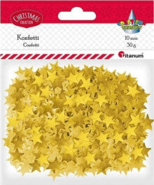 Titanum Confetti stars 30g gold