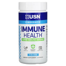 Растительные экстракты и настойки USN North America, Inc., Immune Health, сверхсильная иммунная защита, 60 капсул