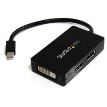 STARTECH Mini DisplayPort To DisplayPort DVI HDMI Adapter