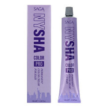 Краска для волос Saga Nysha Color Pro N 6.0 Стойкая крем-краска для волос 100 мл