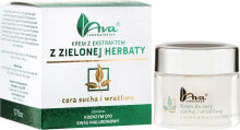 Gesichtscreme mit Grüntee-Extrakt für trockene und empfindliche Haut - Ava Laboratorium Green Tea Cream For Dry And Sensitive Skin