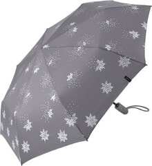 Купить зонты Esprit: Серебристый женский складной зонт Esprit Easymatic Light 58722