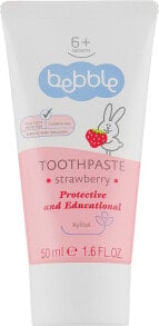 Zahnpasta mit Erdbeergeschmack - Bebble Toothpaste Strawberry