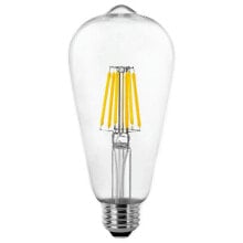 MATEL Pear filament led bulb E27 cold clear 12W