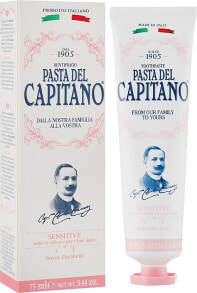 Zahnpasta für empfindliche Zähne - Pasta Del Capitano Premium Collection Sensitive Toothpaste