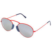 Мужские солнцезащитные очки Мужские очки солнцезащитные серые красные авиаторы LGR AGADIR-RED-07 Красный ( 54 mm)