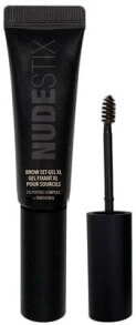 Mascara and eyebrow gel