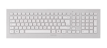 Клавиатуры CHERRY DW 8000 клавиатура Беспроводной RF Французский Серебряный, Белый JD-0310FR