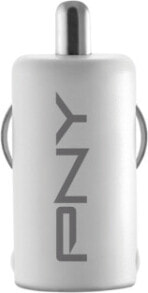 Автомобильные зарядные устройства и адаптеры для мобильных телефонов Ładowarka PNY 1x USB-A 2.4 A (P-P-DC-UF-W01-RB)