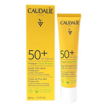 Средства для загара и защиты от солнца cAUDALIE Sun Fluido SPF50 40ml facial sunscreen