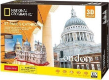 Children's educational puzzles cubicfun Puzzle 3D Katedra św. Pawła National Geographic