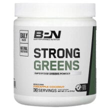 Strong Greens, Superfood Greens Powder, Lemon, 7.9 oz (224 g)