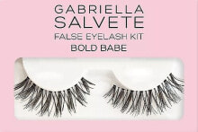 False eyelashes and glue