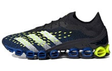 adidas Predator 舒适百搭 足球鞋 男款 蓝黄 / Кроссовки Adidas Predator.1 Microbounce H69205