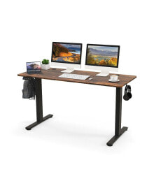 Slickblue sit Stand Home Office Desk with 3 Memory Height Settings