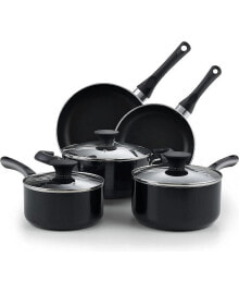 Cook N Home basic Nonstick Stay Cool Handle 8-Piece Cookware Set
