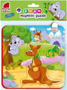 Купить пазлы для детей Roter Kafer: Roter Kafer Piankowe puzzle z magnesem "Zwierzeta Australi" RK5010-09