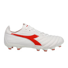 Купить мужская спортивная обувь Diadora: Diadora Brasil Elite 2 Lt Lp12 Soccer Cleats Mens White Sneakers Athletic Shoes