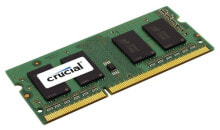 Модули памяти (RAM) crucial 4GB DDR3-1066 SO-DIMM CL7 модуль памяти 1 x 4 GB 1066 MHz CT4G3S1067MCEU