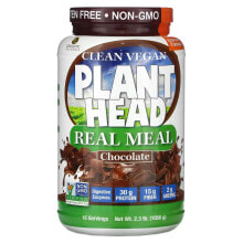 Genceutic Naturals, Plant Head, источник растительного белка, ваниль, 1050 г (2,3 фунта)