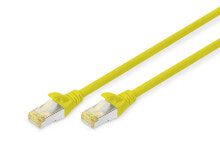 Товары для строительства и ремонта digitus DK-1644-A-150/Y сетевой кабель 15 m Cat6a SF/UTP (S-FTP) Желтый