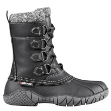 Baffin Yellowknife Cuff Lace Up Womens Black Casual Boots CANAW003 купить онлайн