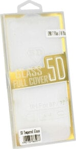 Partner Tele.com 5D Full Glue Tempered Glass - do Iphone 7 Plus / 8 Plus Transparent