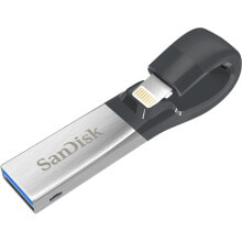 USB флеш накопитель Sandisk iXpand 64 GB USB Type-A / Lightning 3.2 Gen 1 (3.1 Gen 1)  SDIX30N-064G-GN6NN