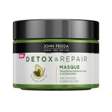 Маски и сыворотки для волос John Frieda Detox & Repair Masque Питательная маска для интенсивного восстановления волос 250 мл