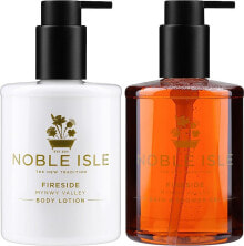 Noble Isle Fireside - Körperpflegeset (Körperlotion 250ml + Duschgel 250ml)