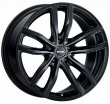 Колесный диск литой Mak Fahr gloss black 9.5x19 ET46 - LK5/120 ML72.6