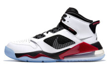 Кроссовки Jordan Mars 270 Белые Огненно-красные высокие мужские и женские - CD7070-103. купить онлайн