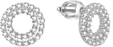 Женские ювелирные серьги серебряные серьги с цирконом AGUP1572S