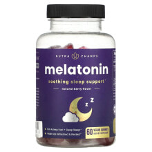 Melatonin, Natural Berry, 60 Vegan Gummies