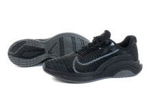 Мужские кроссовки Мужские кроссовки спортивные для бега черные текстильные низкие Nike CU7627-004