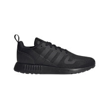 Мужская спортивная обувь для бега Мужские кроссовки спортивные для бега черные текстильные низкие Adidas Multix