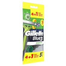 Купить мужские средства для бритья Gillette: GILLETTE Blue 3 Sensitive Shaver Head 5 units