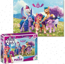 Купить пазлы для детей Dodo: Dodo PUZZLE MY LITTLE PONY 60 ELEMENTÓW UROCZA UKŁADANKA DLA DZIECI KUCYKI