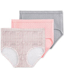 Jockey elance Breathe Brief 3 Pack Underwear 1542, Extended Sizes