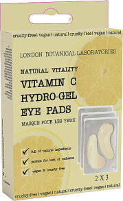 Hydrogel-Augenpatches mit Vitamin C - London Botanical Laboratories Vitamin C Hydro-Gel Eye Pads