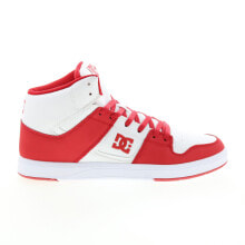 DC Cure Hi Top ADYS400072-WRD Mens Red Skate Inspired Sneakers Shoes