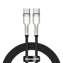 Baseus CATJK-C01 - Black - USB C - USB C - 1 m - Male - Male