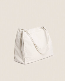 Technical fabric tote bag