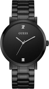 Мужские наручные часы с черным браслетом Guess W1315G3