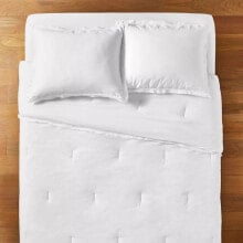 [060-13] Threshold designed with Studio McGee Comforter & 2 Pillow Shams - White