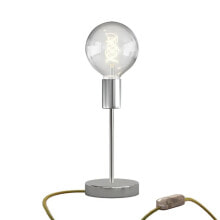 CREATIVE CABLES Alzaluce Globo metal table lamp with 2-pole plug - dimmer