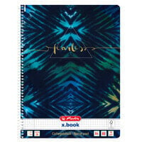 New Batik Fearless - Pattern - Blue - Navy - A4 - 80 sheets - 70 g/m² - Squared paper