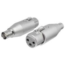 EUROCONNEX 3083 F/F XLR To RCA Adapter