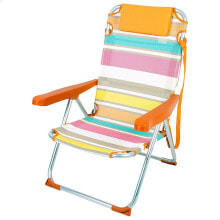 AKTIVE 62675 Folding Chair Multi-Position Aluminium