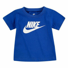 Child's Short Sleeve T-Shirt Nike Futura SS Blue